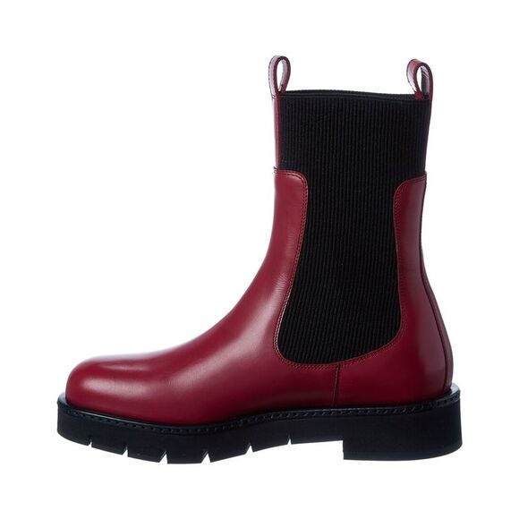 Ferragamo Rook Leather Bootie - Picture 2 of 5